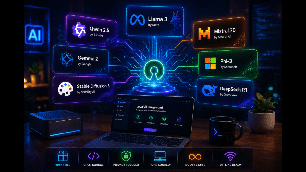 open-source AI models you can run for free