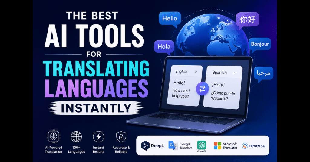AI tools for translating languages