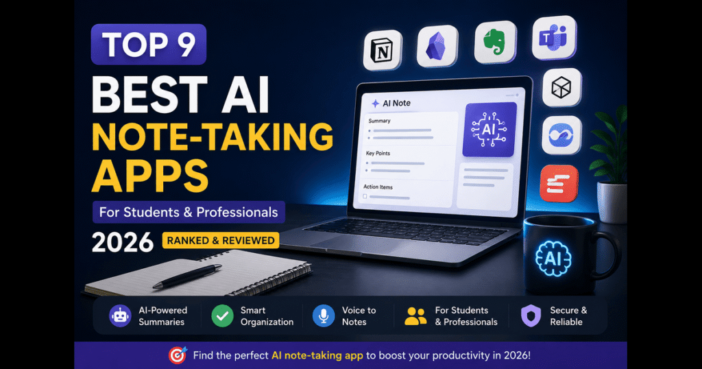 best AI note-taking apps
