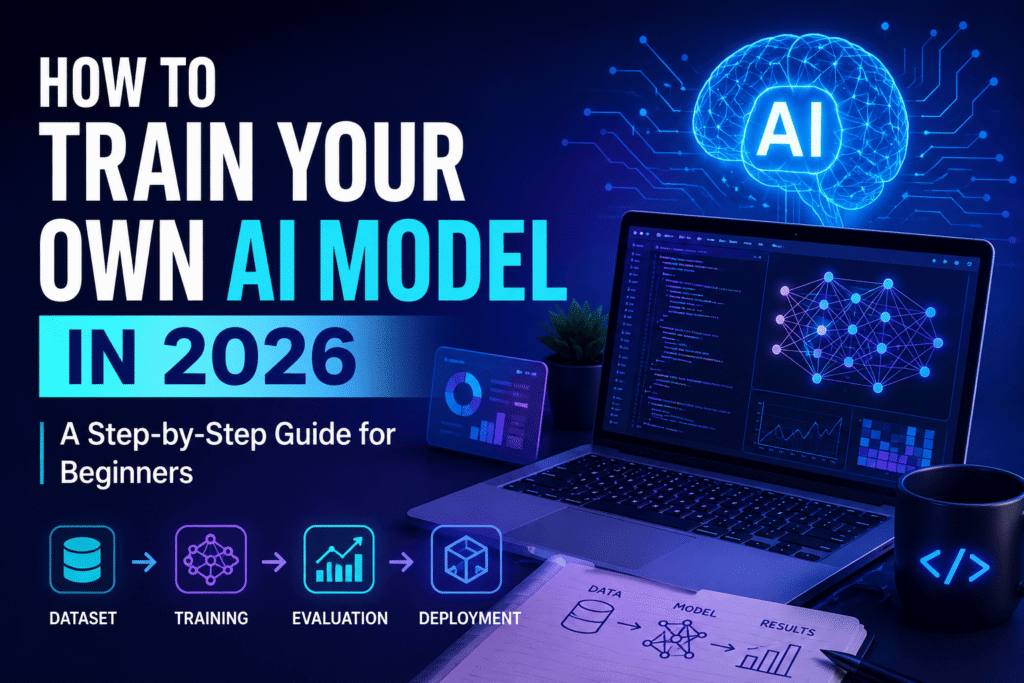 how to train your own AI model