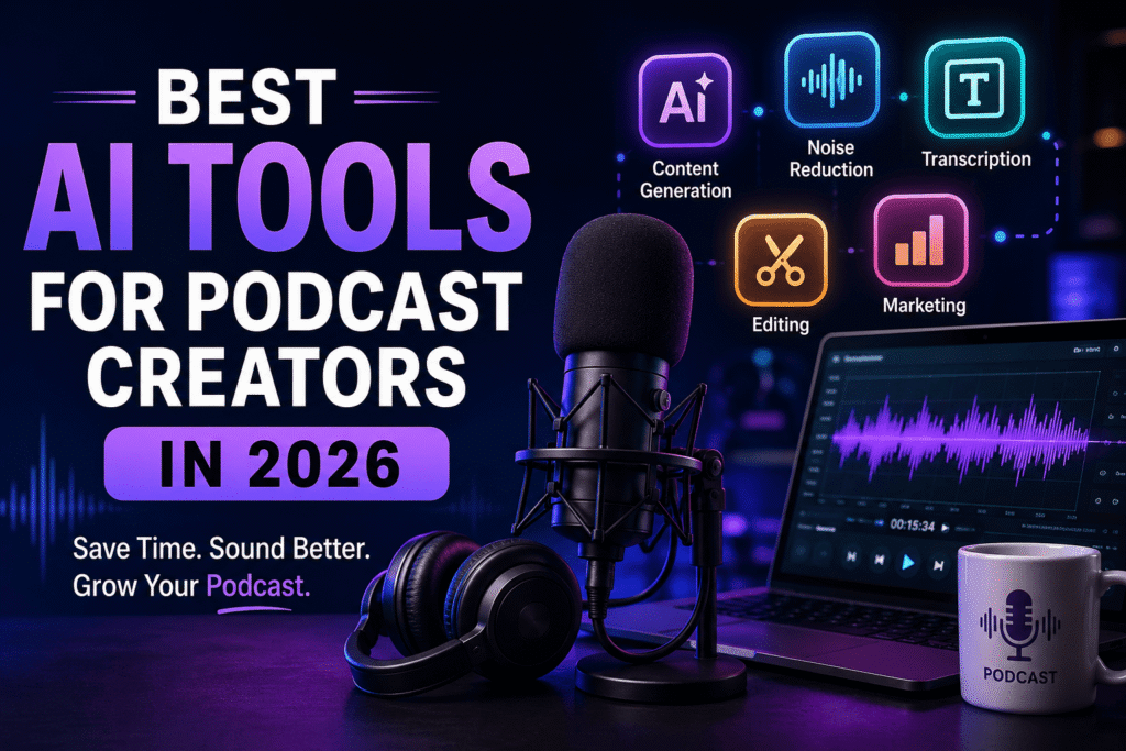 best AI tools for podcast creators